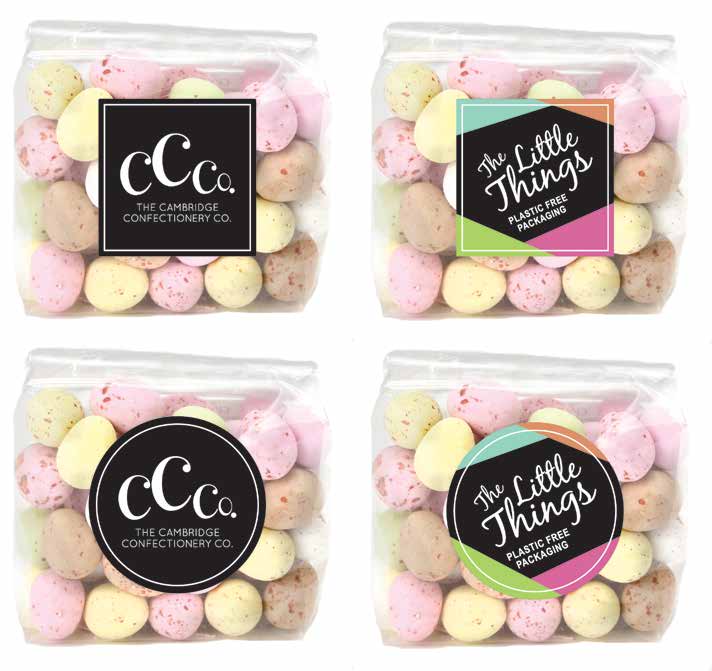 Cambridge and Little Things branded bag options