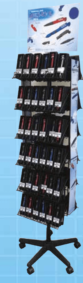 Floor Standing Display Units (FSDU) - Global Journey Multi Tool Pen FSDU