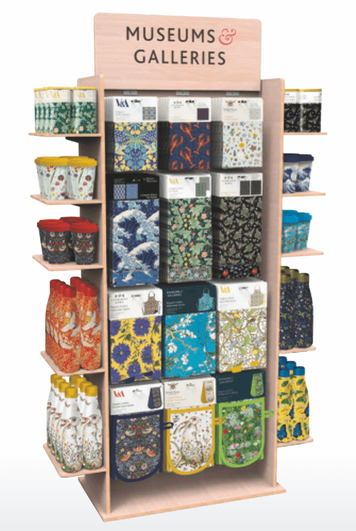 Floor Standing Display Units (FSDU) - Museums and Galleries Giftware FSDU
