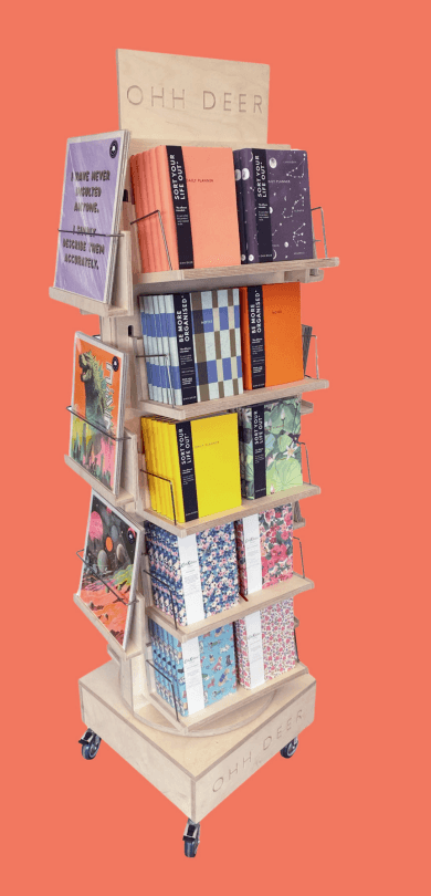 Floor Standing Display Units (FSDU) - Ohh Deer Journal and Art Print FSDU