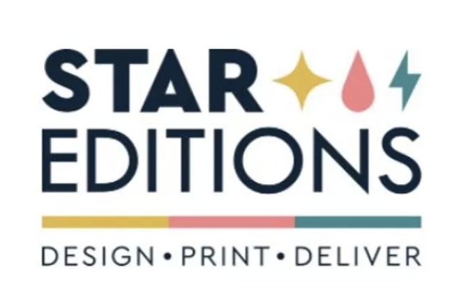 Star Editions logo — wholesale greeting cards and gifts partner brand with Dave Langdon, sales agent covering Suffolk, Norfolk, Essex, Cambridgeshire and Hertfordshire