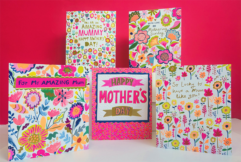 Paper Salad Mother’s Day greeting cards